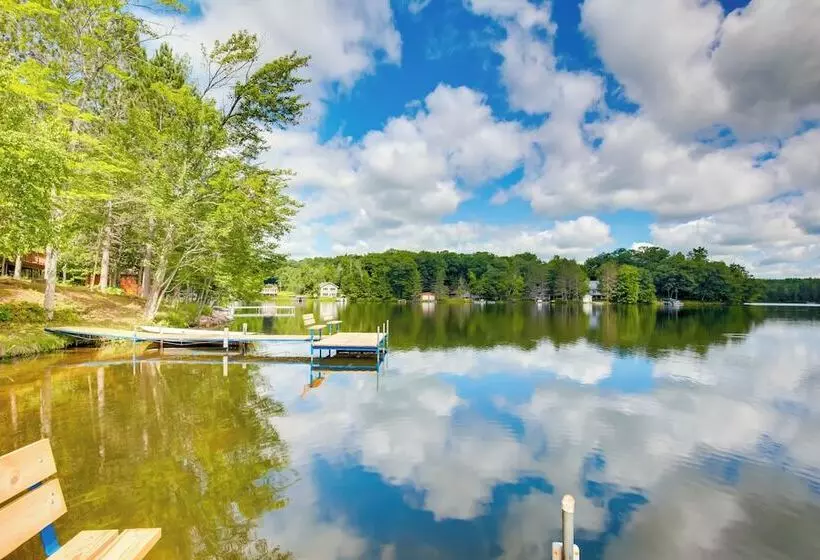 Waterfront Wisconsin Cabin: Private Dock, Grill