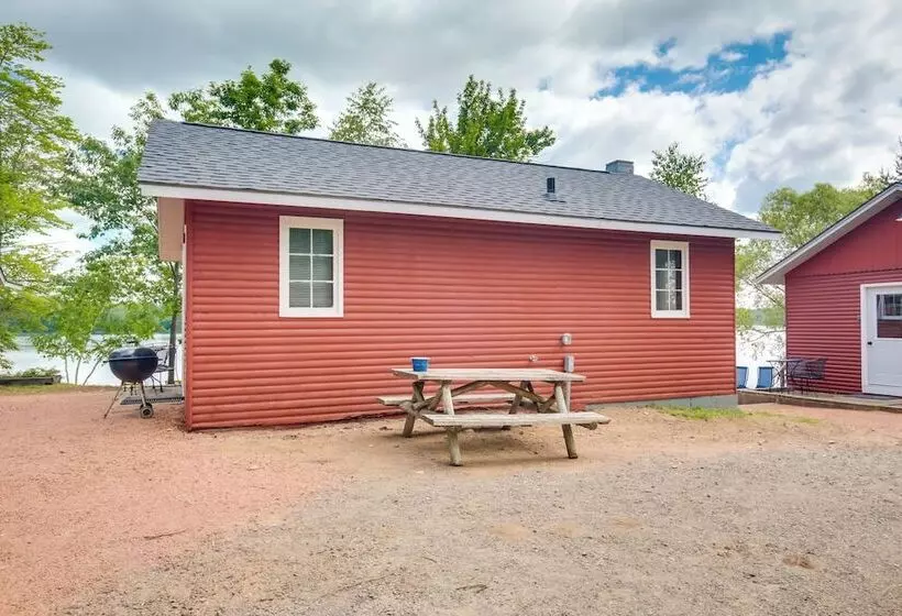Waterfront Wisconsin Cabin: Private Dock, Grill