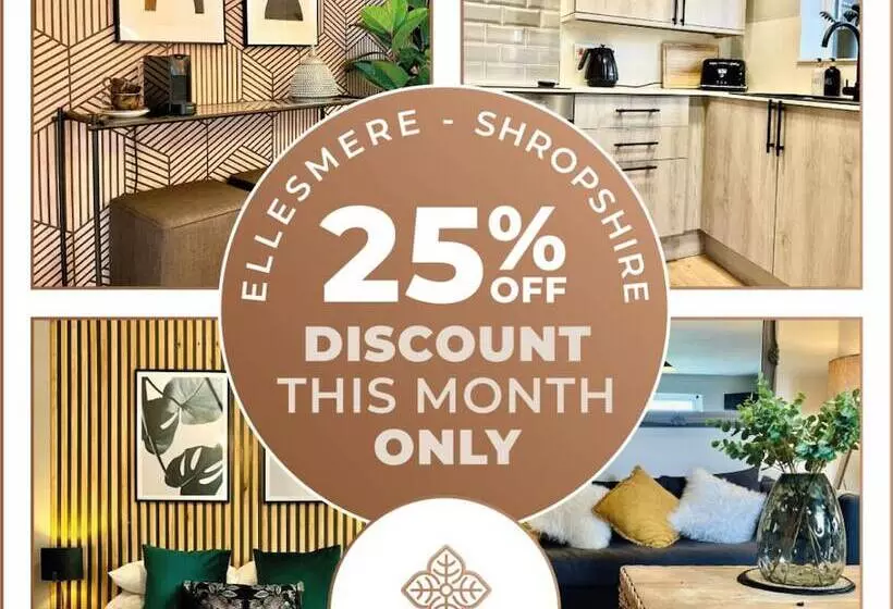 レジデンス Central Ellesmere  Sleeps2   Parking   Petfriendly