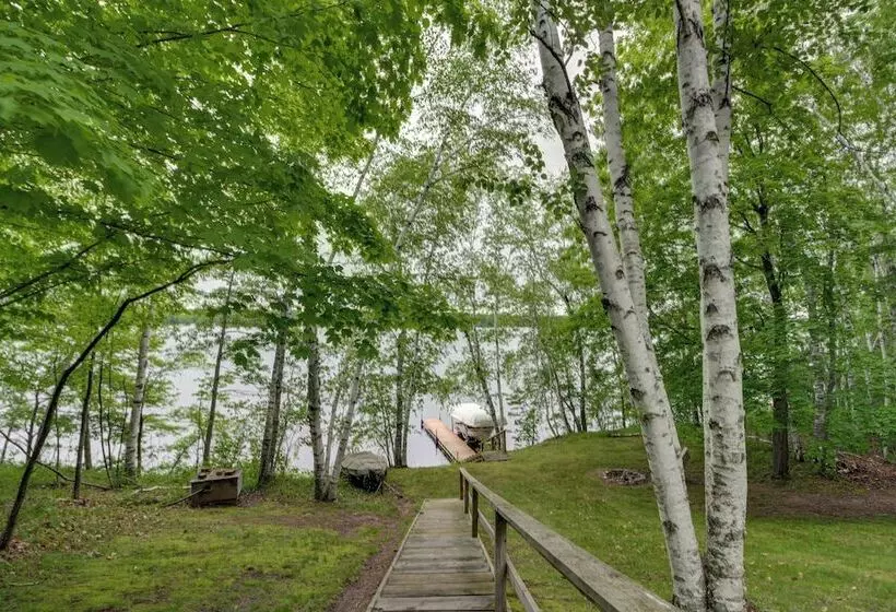 Sullivan Lake Retreat W/ Private Dock + Fire Pit!