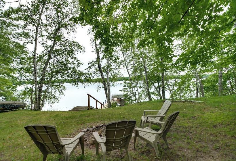 Sullivan Lake Retreat W/ Private Dock + Fire Pit!