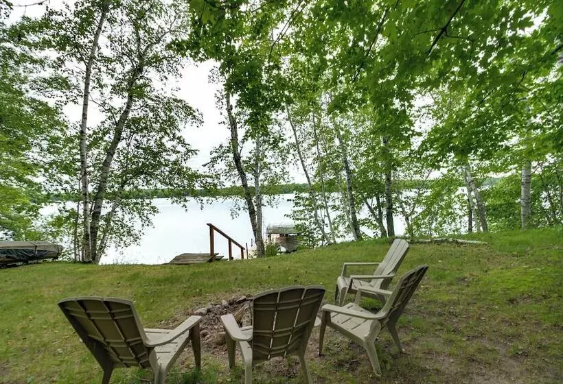 Sullivan Lake Retreat W/ Private Dock + Fire Pit!