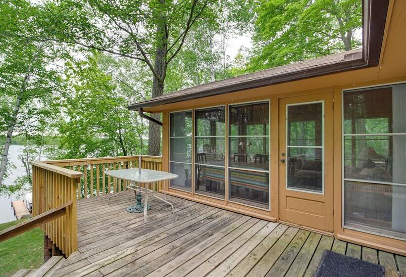 Sullivan Lake Retreat W/ Private Dock + Fire Pit!