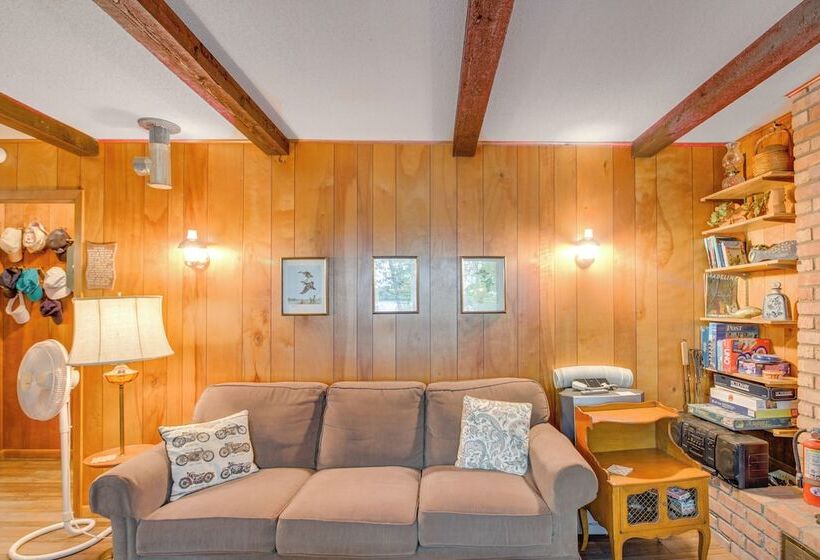 Sullivan Lake Retreat W/ Private Dock + Fire Pit!