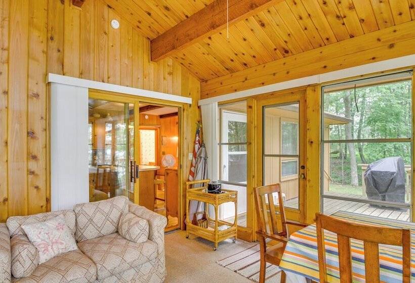 Sullivan Lake Retreat W/ Private Dock + Fire Pit!