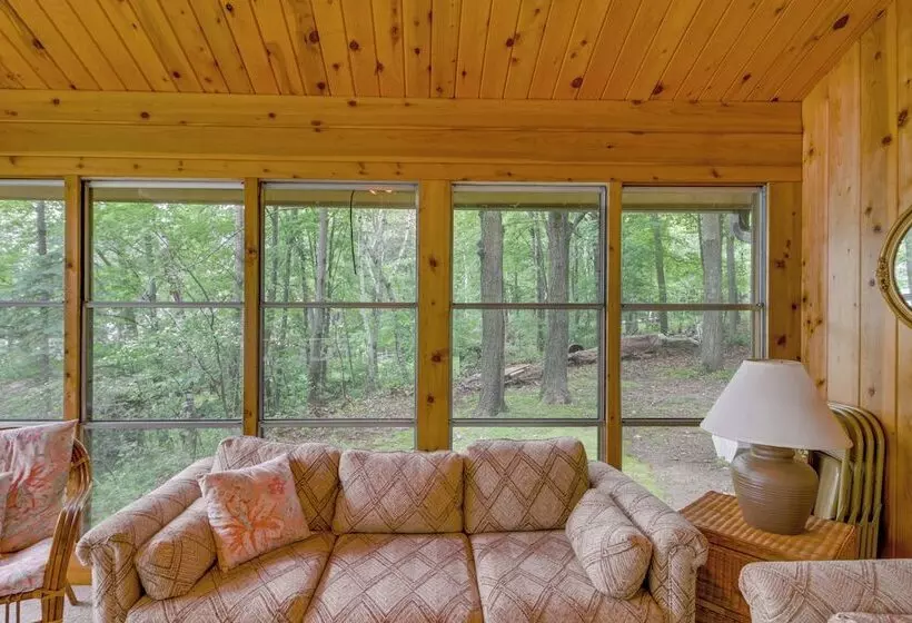 Sullivan Lake Retreat W/ Private Dock + Fire Pit!