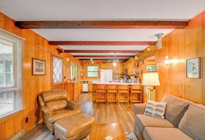 Sullivan Lake Retreat W/ Private Dock + Fire Pit!