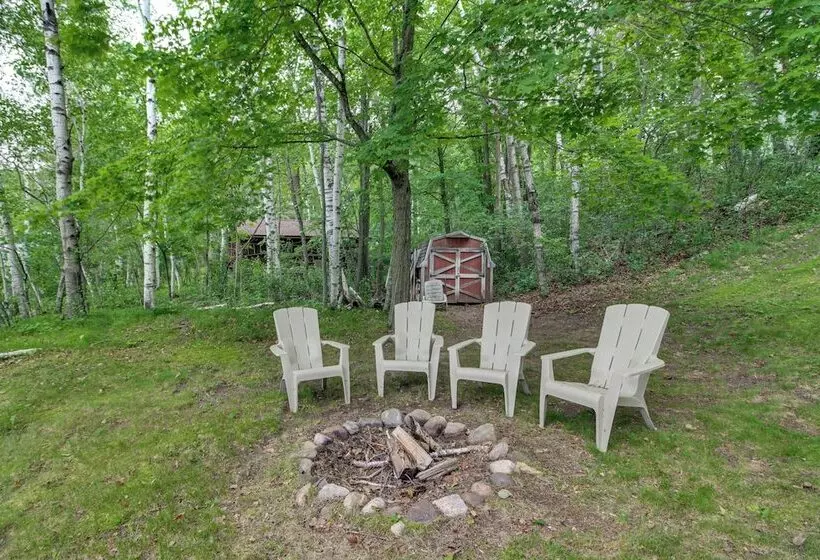 Sullivan Lake Retreat W/ Private Dock + Fire Pit!