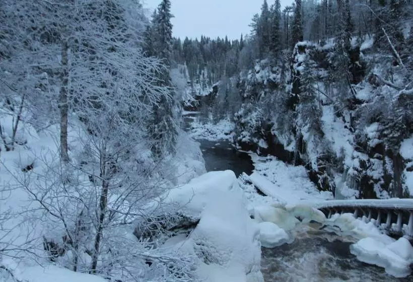 ベッドアンドブレックファースト Wanha Autti Camping Rovaniemi