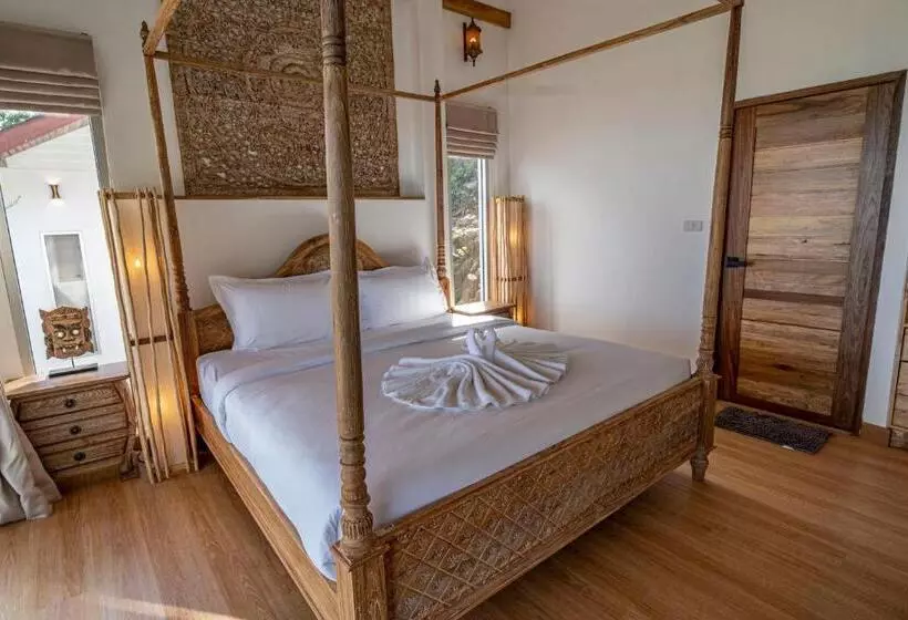 ペンション 2br Modern Balinese Pool & Sea View Villa #9
