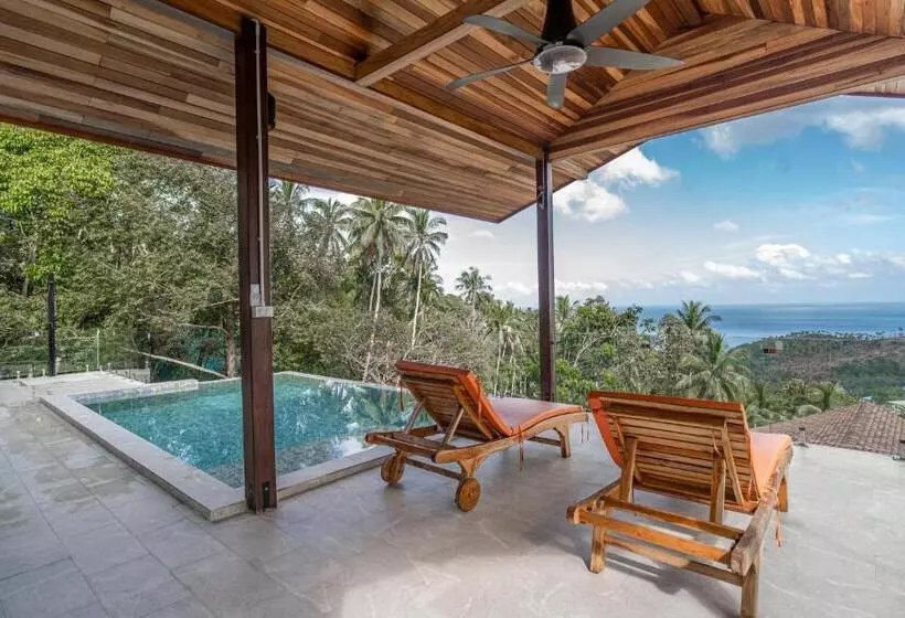 ペンション 2br Modern Balinese Pool & Sea View Villa #9