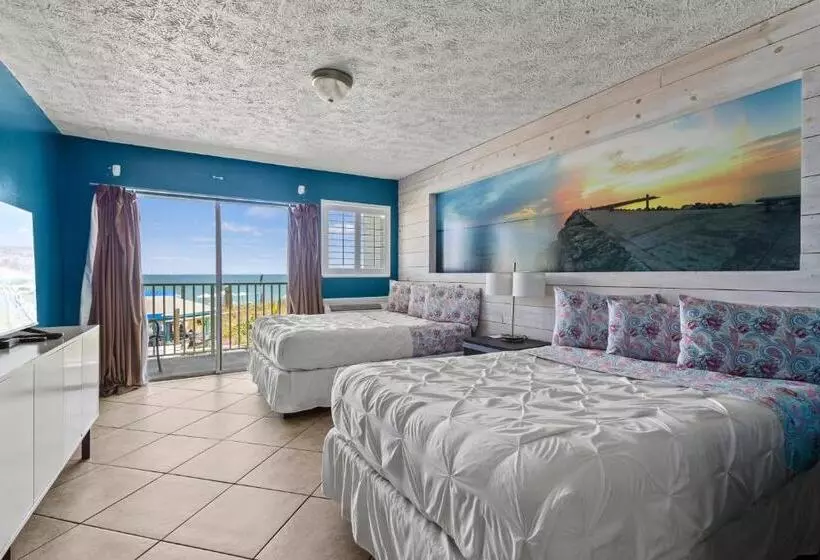 هتل Oceanfront Inn, Private Balcony, 2 Full Beds #16
