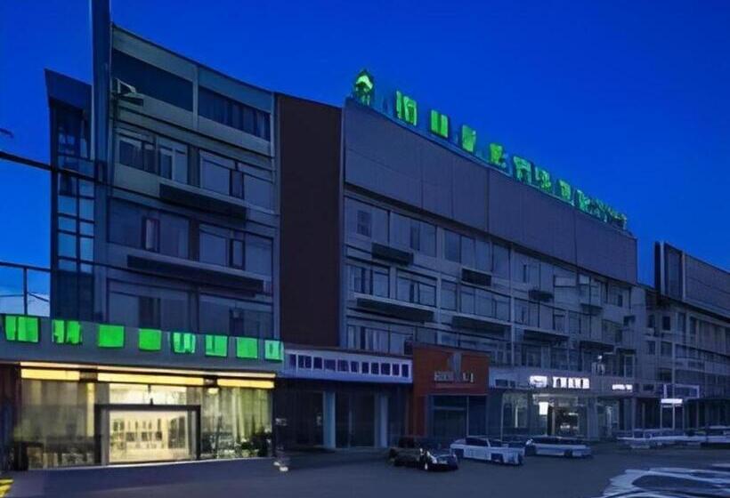 בית מלון כפרי Greentree Inn Yancheng Yandu District Hongxing Macalline Century Avenue