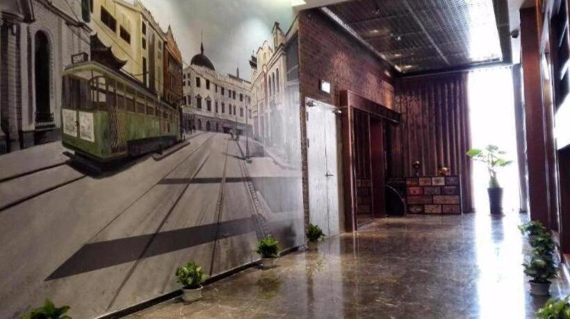 Otel James Joyce Coffetel·shanghai Jinshan City Beach Bailian Shopping Center