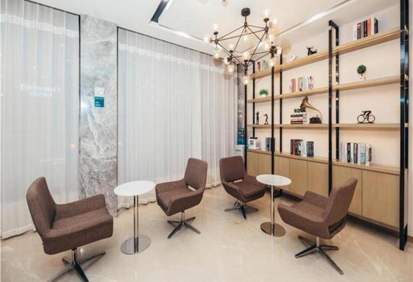 Отель City Comfort Inn Suzhou Hanshan Temple Binhe Road Metro Station