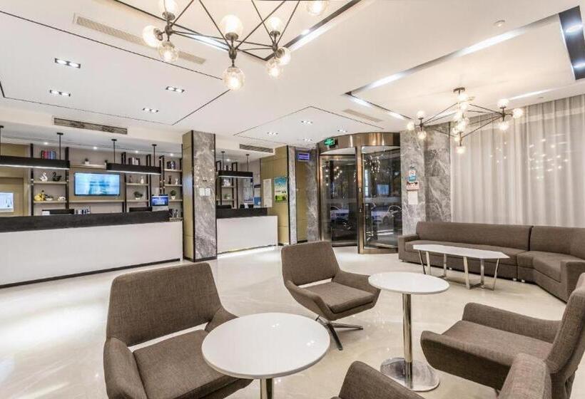 Отель City Comfort Inn Suzhou Hanshan Temple Binhe Road Metro Station