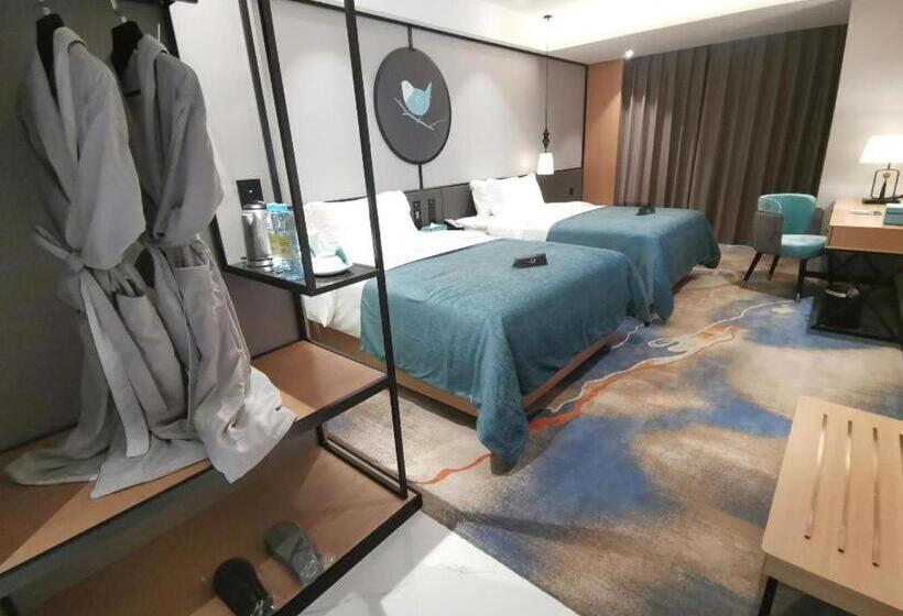 בית מלון כפרי Xana Deluxe Nanchang Qingshan Road Metro Station