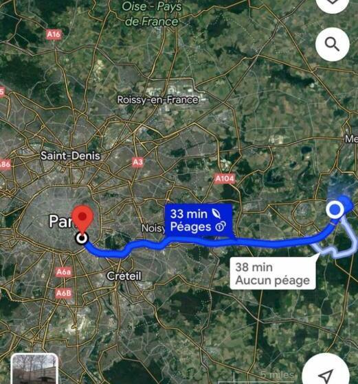 צימר Maison Entière Avec Jardin Proche Disney & Paris