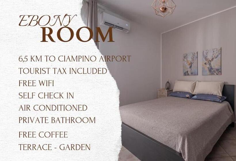 پانسیون Ebony Room Near Airport Cia E Metro