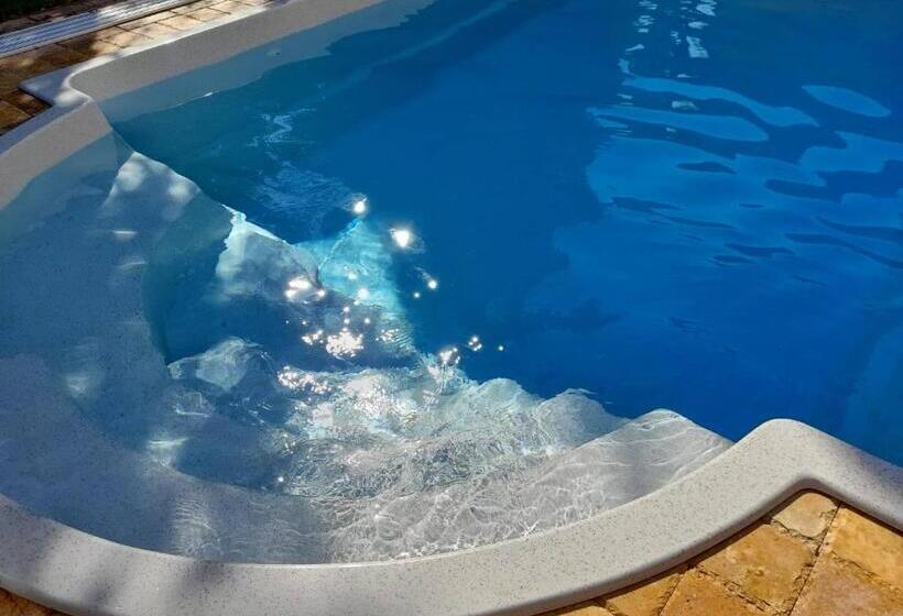 Bed and Breakfast Canadian Style House With 3d Effect Pool