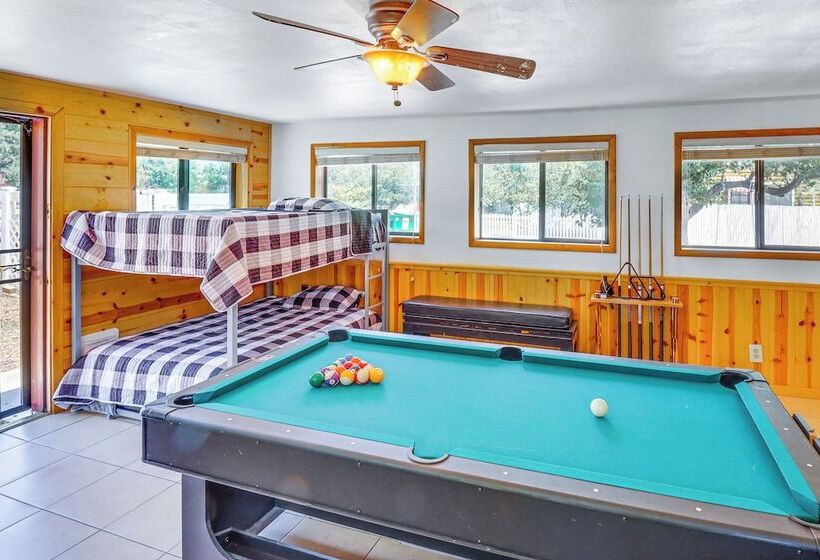 Walk To Rainbow Lake: Cabin W/ Game Room & Yard