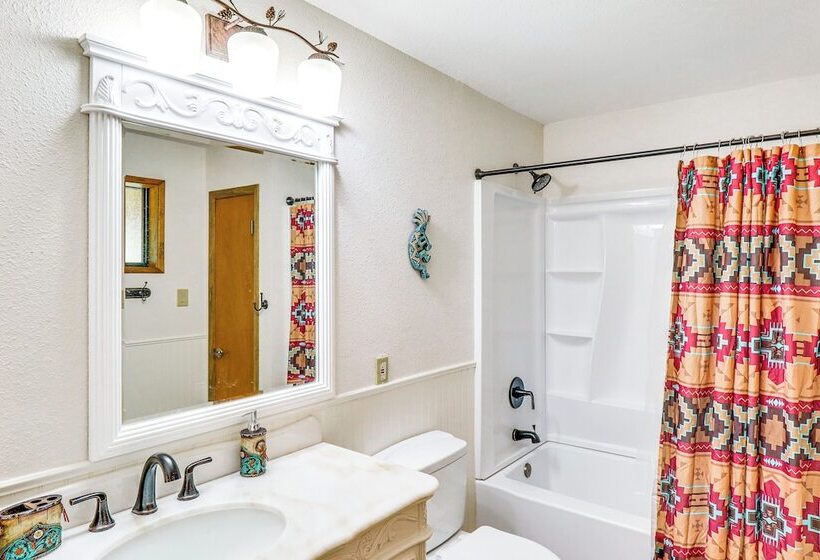 Walk To Rainbow Lake: Cabin W/ Game Room & Yard