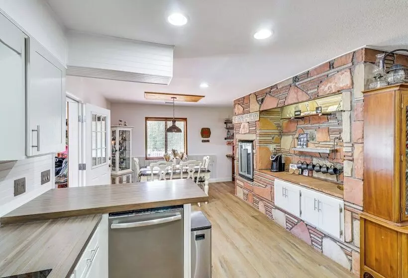 Walk To Rainbow Lake: Cabin W/ Game Room & Yard