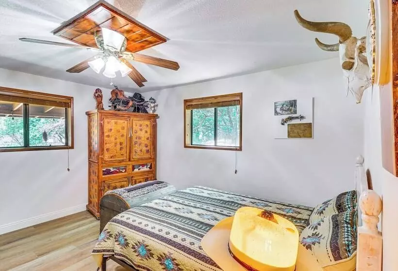 Walk To Rainbow Lake: Cabin W/ Game Room & Yard