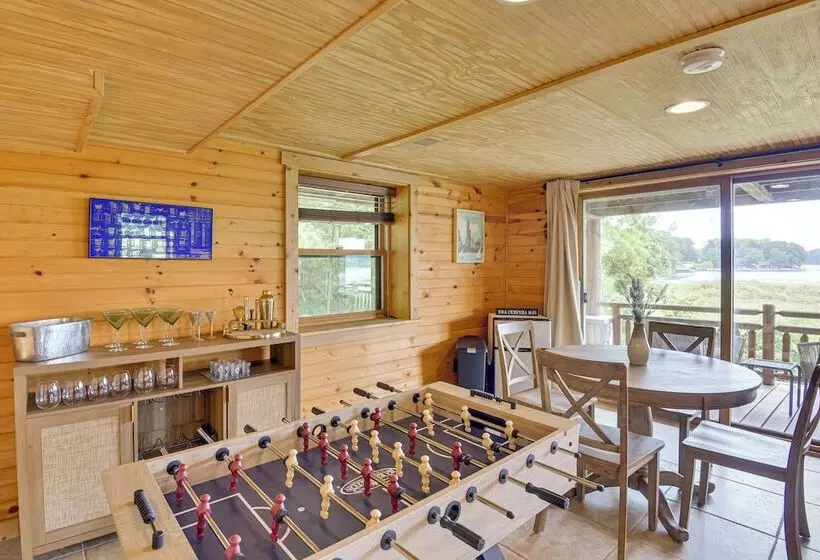 Lakefront Jones Cabin W/ Private Dock & Game Room!