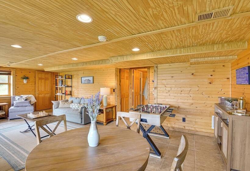 Lakefront Jones Cabin W/ Private Dock & Game Room!