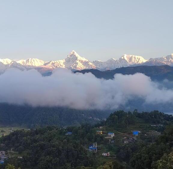 هتل Lekhnath View Tower And Eco Farm