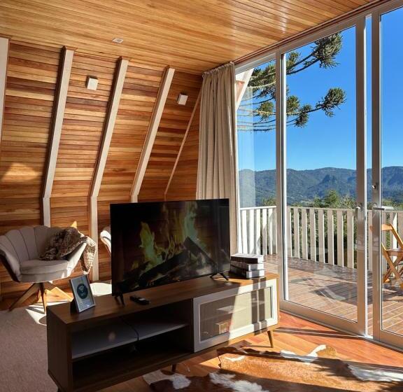 住宿加早餐  Cabana Snowflake Urubici