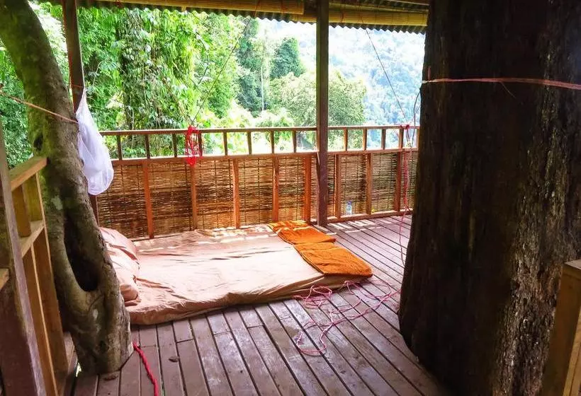 ユースホステル Elephant Adventure Village Tree House