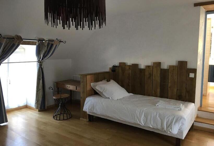 민박 Les Chambres De La Métairie Du Dick