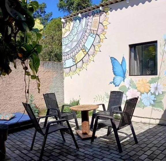 پانسیون Lá Casita Casa Familiar Hospedagem E Camping Urbano