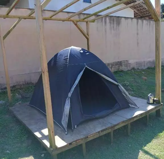 پانسیون Lá Casita Casa Familiar Hospedagem E Camping Urbano