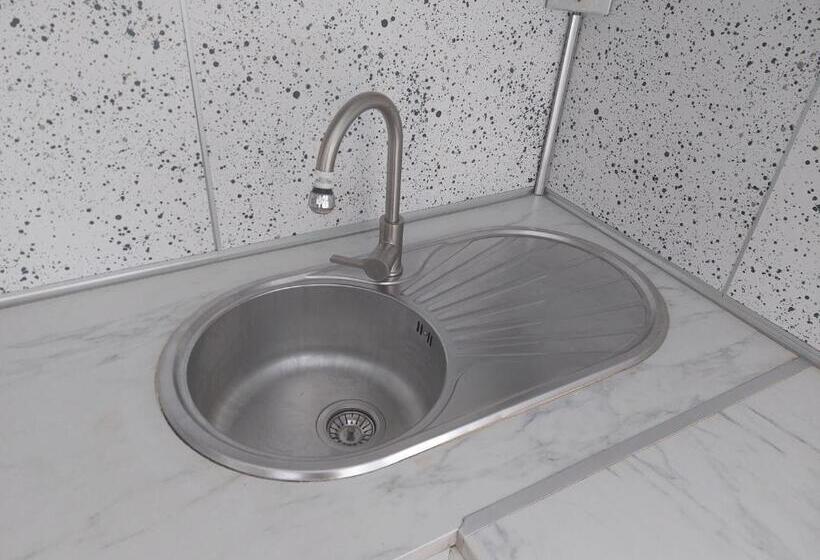 פנסיון Chambre Avec 1 Lits Et 1 Canapé Convertible, Salle De Bain Et Cuisine Communes