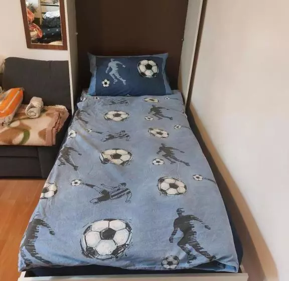 Majatalo Chambre Avec 1 Lits Et 1 Canapé Convertible, Salle De Bain Et Cuisine Communes