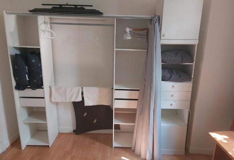 פנסיון Chambre Avec 1 Lits Et 1 Canapé Convertible, Salle De Bain Et Cuisine Communes