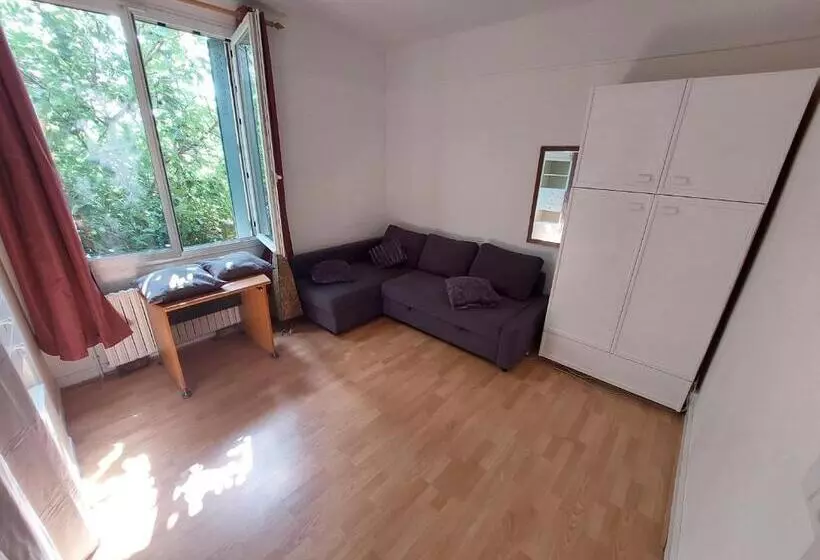 Majatalo Chambre Avec 1 Lits Et 1 Canapé Convertible, Salle De Bain Et Cuisine Communes