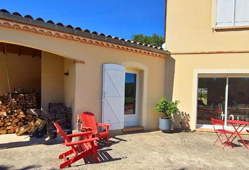 ベッドアンドブレックファースト Spacieuse Chambre Indépendante Avec Salle D Eau Privative à Lempaut