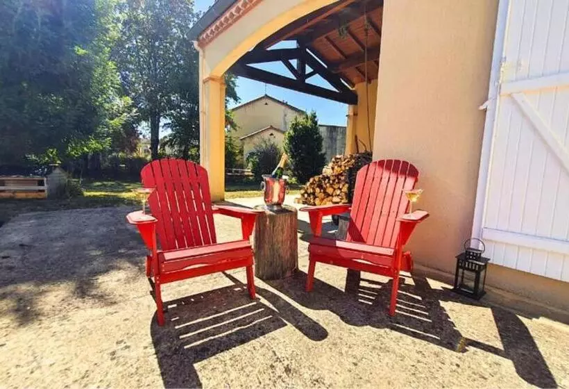 ベッドアンドブレックファースト Spacieuse Chambre Indépendante Avec Salle D Eau Privative à Lempaut