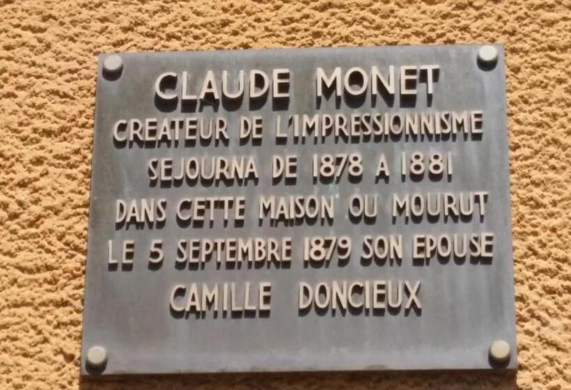 ベッドアンドブレックファースト Maison Où Claude Monet Vécut à Vétheuil