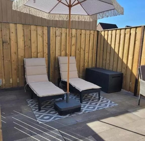 Aamiaismajoitus (B&B) Luxe Kamer Langendam 48 Met Privé Terras