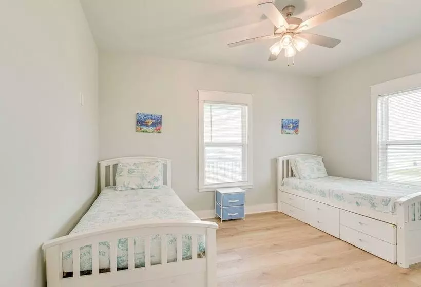 Hot Tub + Bay Views: Beachfront Gilchrist Retreat