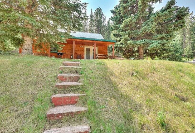 Deadwood Wolf Cabin W/ Fire Pit & Grill