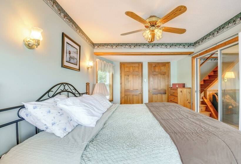 Waterfront Harrisville Home W/ Outdoor Fireplace!