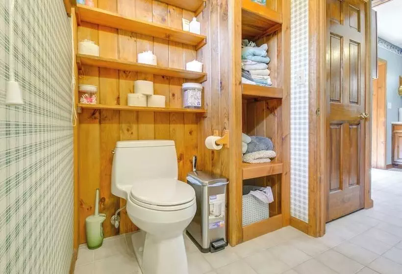 Waterfront Harrisville Home W/ Outdoor Fireplace!