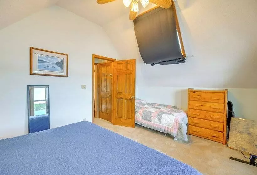 Waterfront Harrisville Home W/ Outdoor Fireplace!