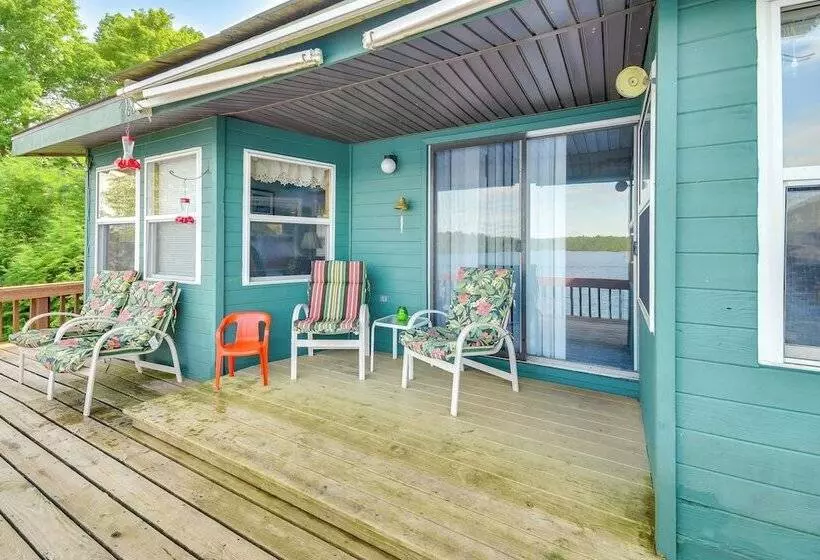 Waterfront Harrisville Home W/ Outdoor Fireplace!